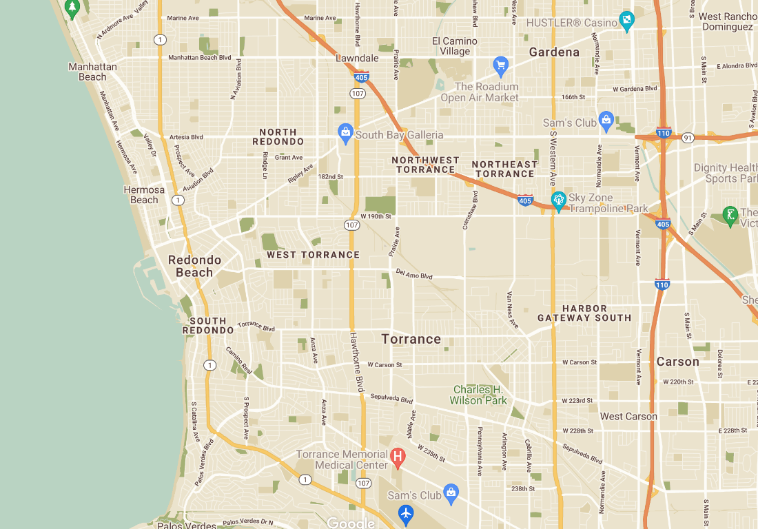 Location Map for Beyond My Menopause